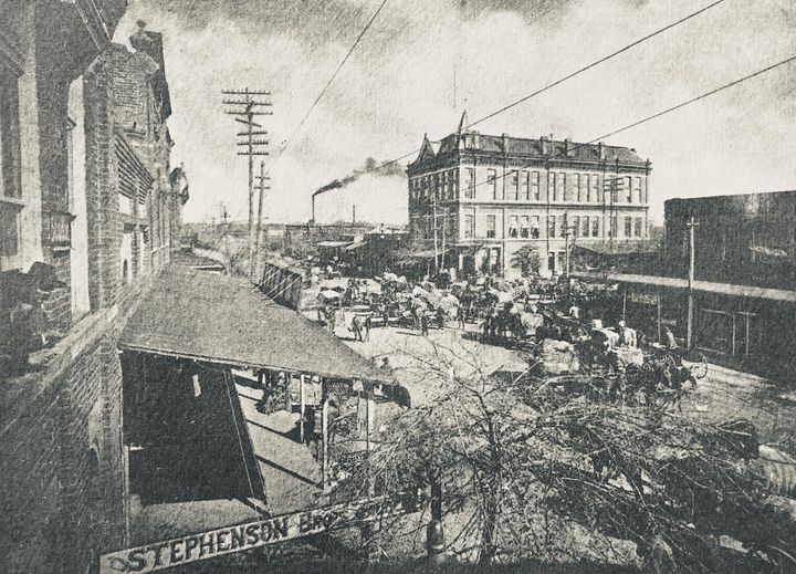 A glimpse of West Point in 1900: (photo from 1901, This Was Our Valley) 
From the Historic West Point & the Chattahoochee Valley Facebook Page